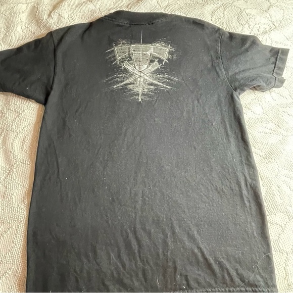 Rare VTG WWE Authentic The Undertaker Cemetary Graveyard T Shirt 2000s Small - Picture 7 of 7